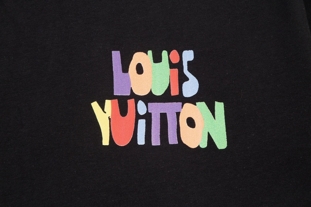 「#2586」Louis Vuitton 23ss front and back patterned t-shirt