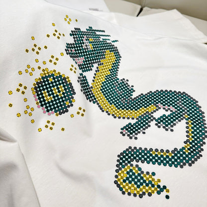 「#2594」Louis Vuitton 24ss Spring Dragon Year Limited Cotton T-shirt