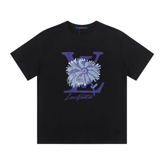 「#2609」Louis Vuitton 23SS logo printed t-shirt