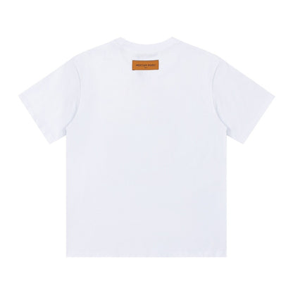 「#2610」Louis Vuitton 23SS logo printed t-shirt