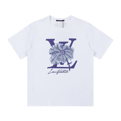 「#2610」Louis Vuitton 23SS logo printed t-shirt