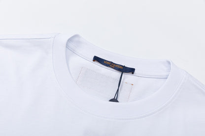 「#2610」Louis Vuitton 23SS logo printed t-shirt