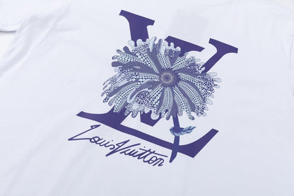 「#2610」Louis Vuitton 23SS logo printed t-shirt