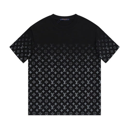 「#2668」Louis Vuitton Star gradient series printed loose T-shirt