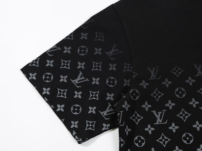 「#2668」Louis Vuitton Star gradient series printed loose T-shirt