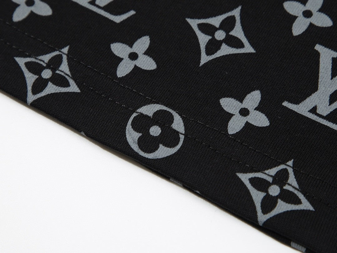 「#2668」Louis Vuitton Star gradient series printed loose T-shirt