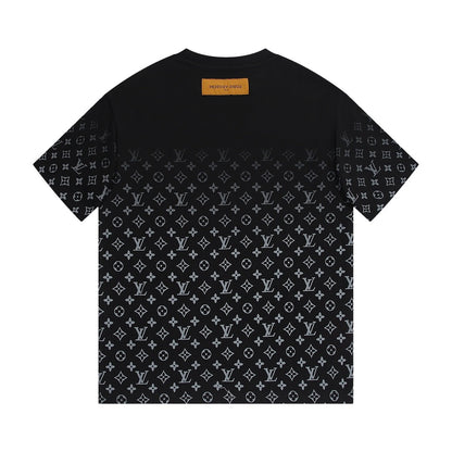 「#2668」Louis Vuitton Star gradient series printed loose T-shirt