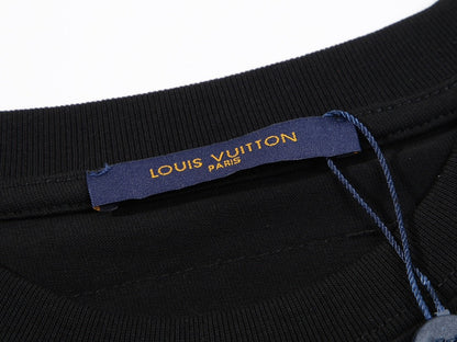 「#2668」Louis Vuitton Star gradient series printed loose T-shirt