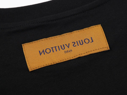 「#2668」Louis Vuitton Star gradient series printed loose T-shirt