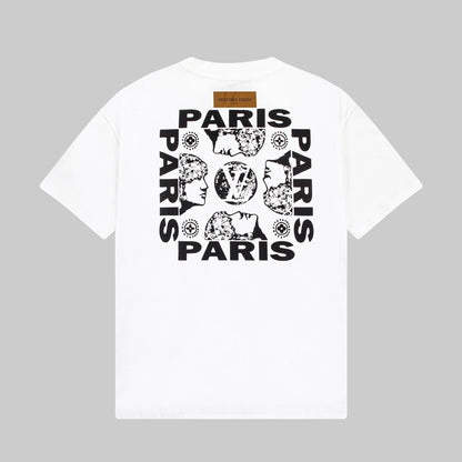 「#2735」Louis Vuitton 23ss Diablo Madonna print T-shirt