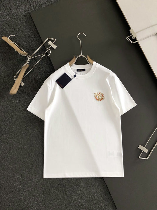 「#2863」Louis Vuitton 24ss Year of the dragon embroidered t-shirt
