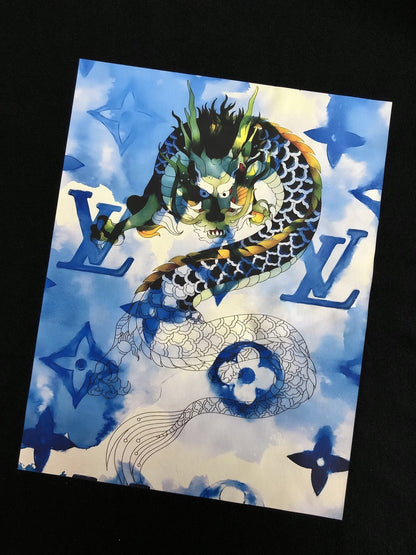 T-shirt imprimé Dragon Cloud Louis Vuitton « #2875 »