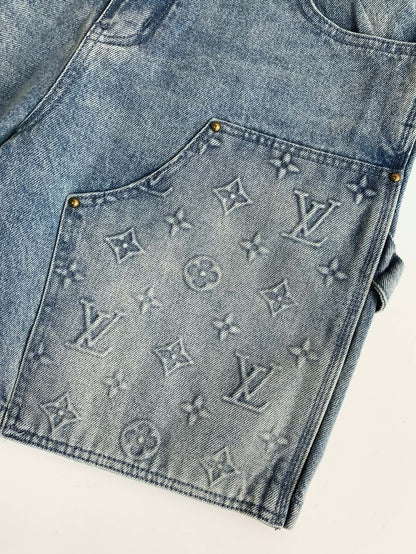 「#2884」LOUIS VUITTON Short en jean