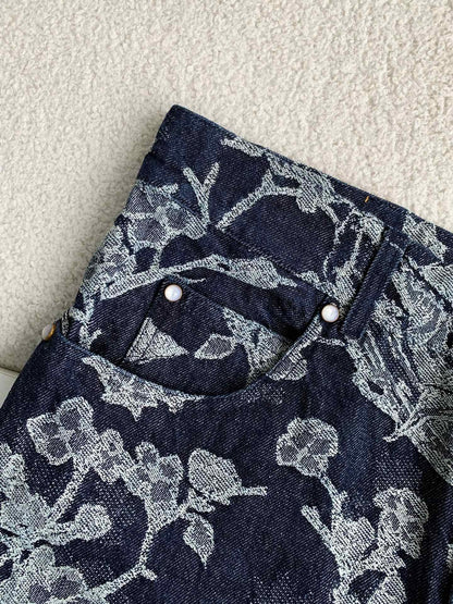 「#3252」LOUIS VUITTON Jean shorts