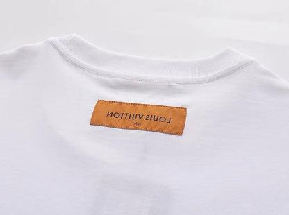 「#3405」Louis Vuitton Chemise à manches courtes imprimée citrouille