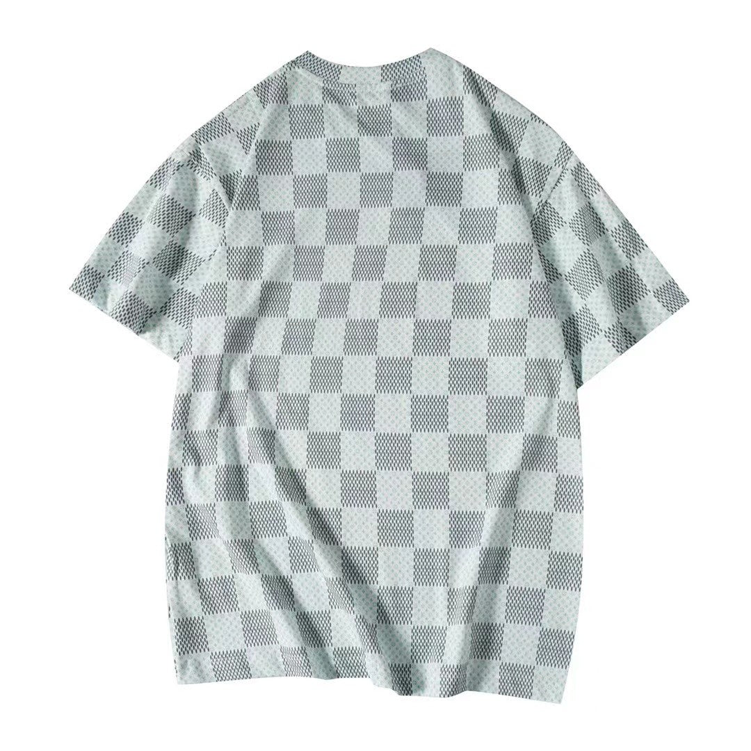 T-shirt à carreaux Louis Vuitton « #3413 »