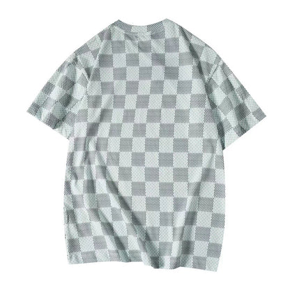 T-shirt à carreaux Louis Vuitton « #3413 »
