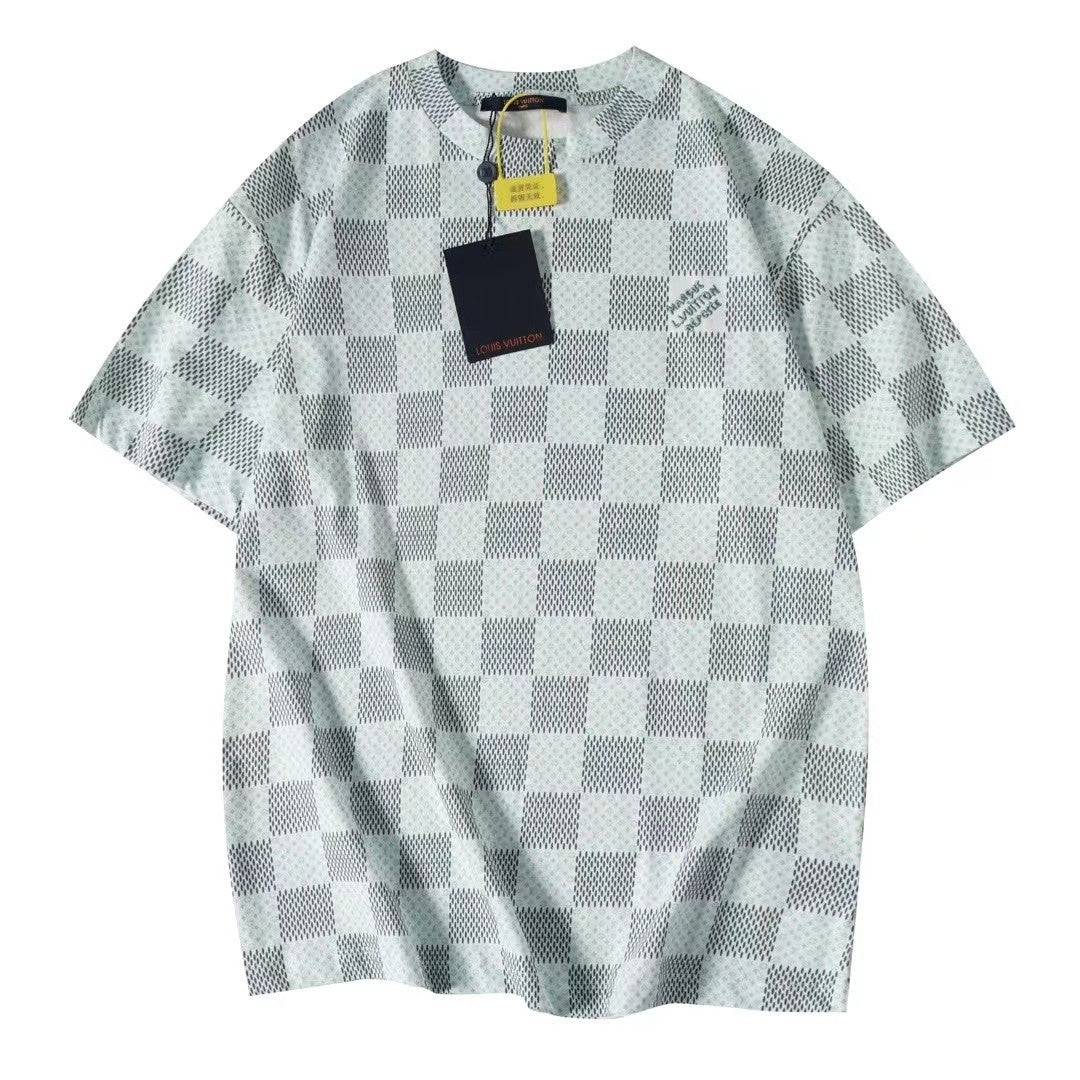 T-shirt à carreaux Louis Vuitton « #3413 »
