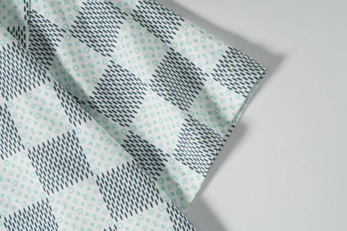 T-shirt à carreaux Louis Vuitton « #3413 »