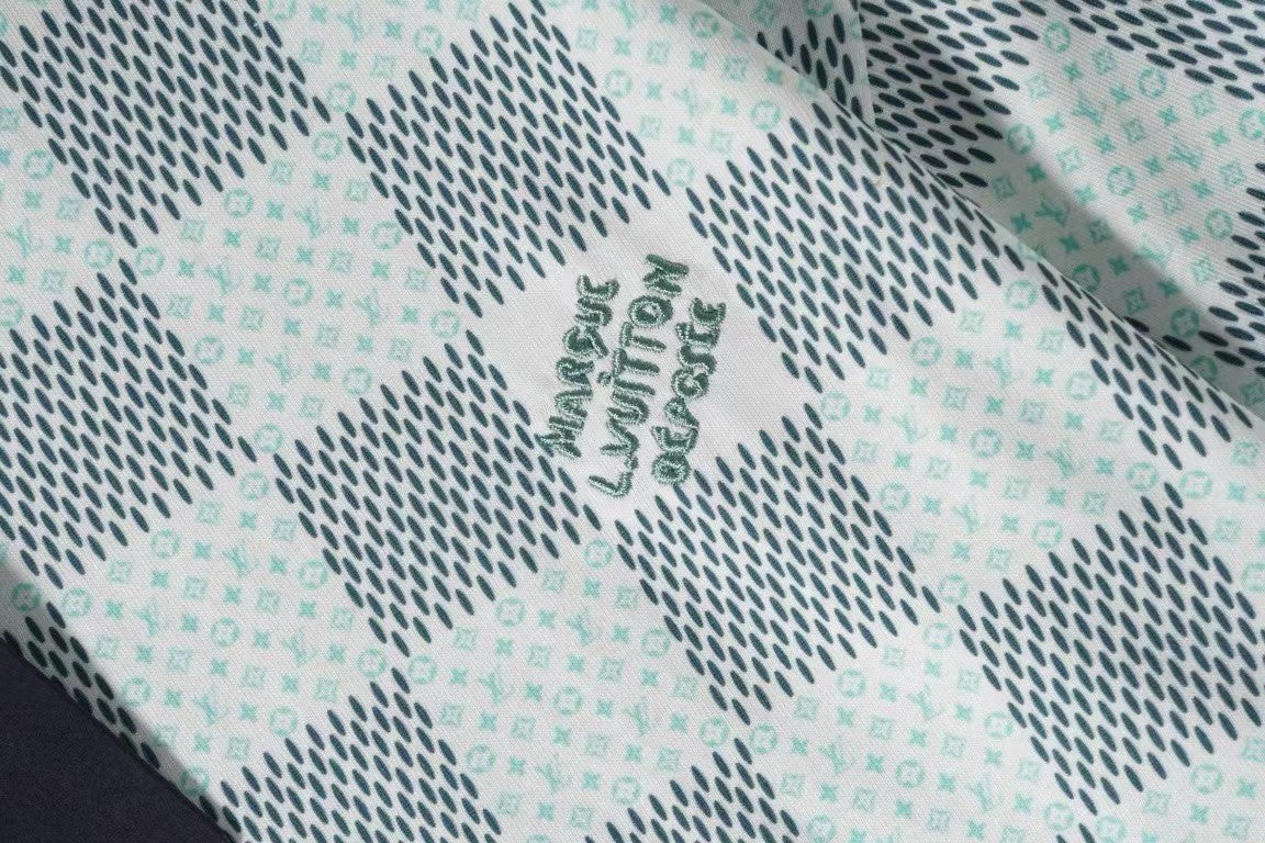 T-shirt à carreaux Louis Vuitton « #3413 »