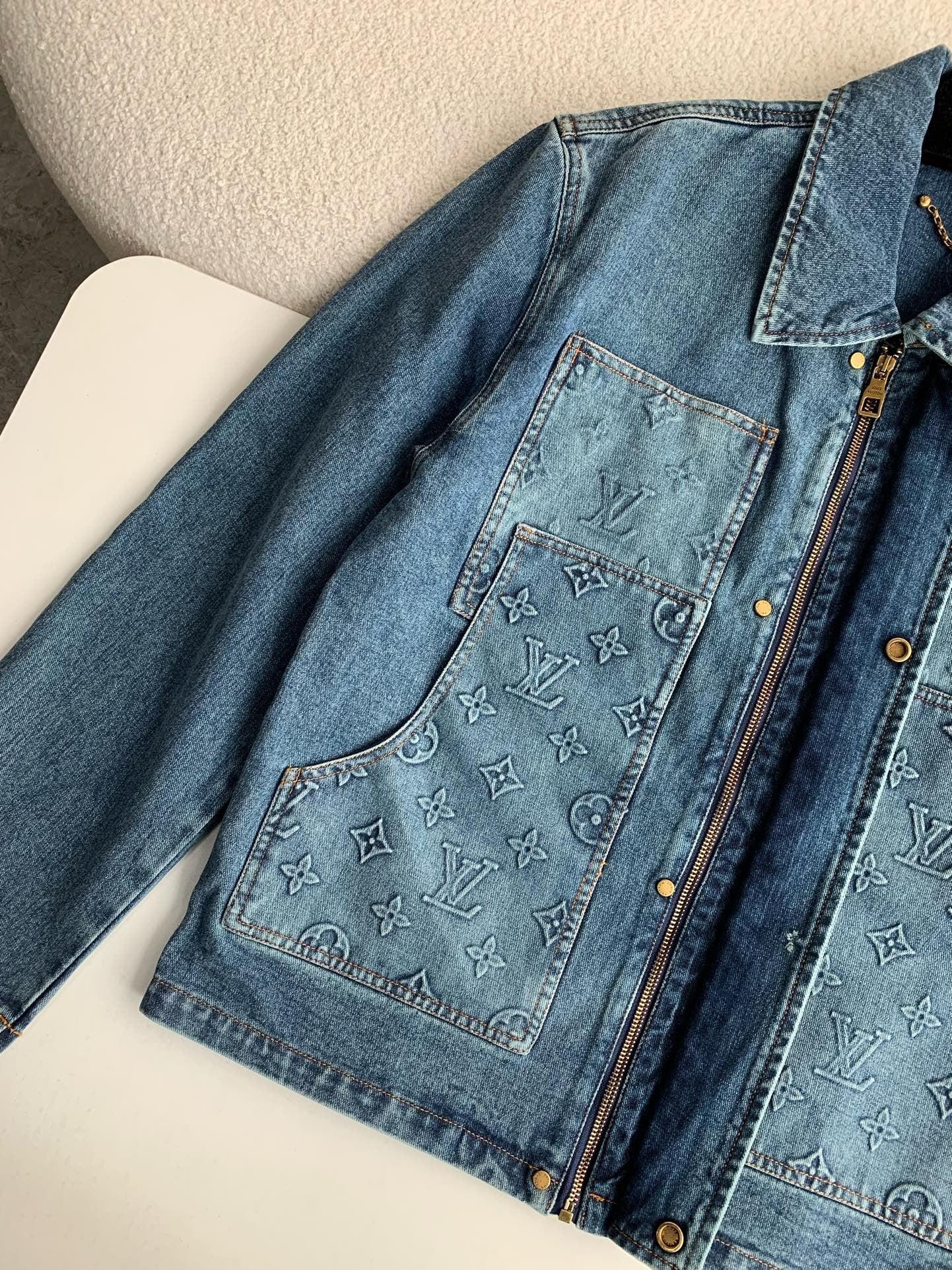 Vestes en jean Louis Vuitton « #3523 »