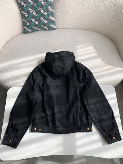 Vestes en jean à capuche Louis Vuitton « #3540 »
