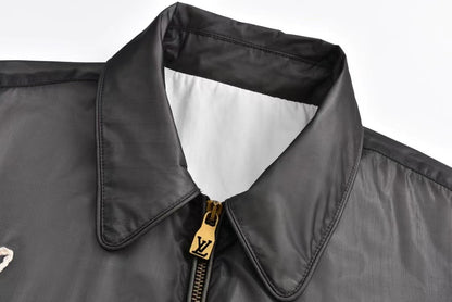 「#3561」Veste transparente à cordon de serrage Louis Vuitton 24ss collection nautique avec logo brodé
