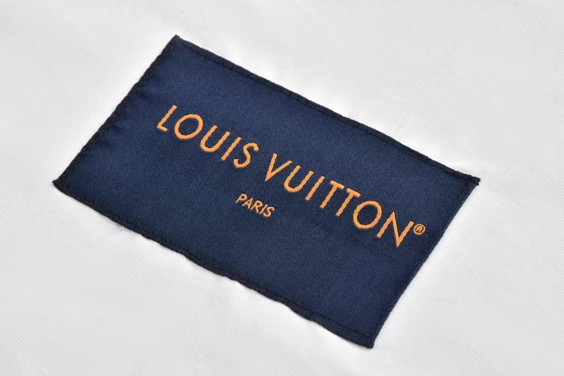 「#3561」Veste transparente à cordon de serrage Louis Vuitton 24ss collection nautique avec logo brodé