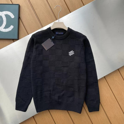 Pull jacquard à carreaux Louis Vuitton « #3580 »