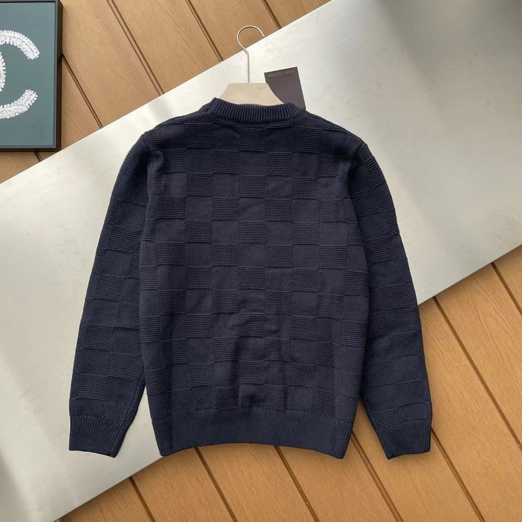 Pull jacquard à carreaux Louis Vuitton « #3580 »