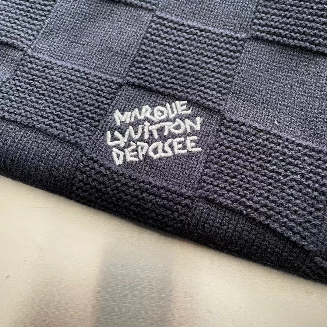 Pull jacquard à carreaux Louis Vuitton « #3580 »
