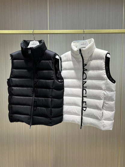 「#3590」Moncler down stand collar vest