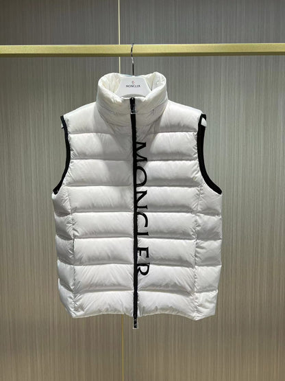 「#3590」Moncler down stand collar vest