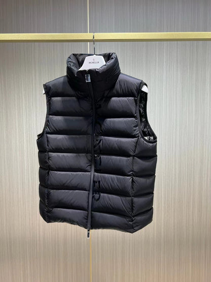 「#3590」Moncler down stand collar vest