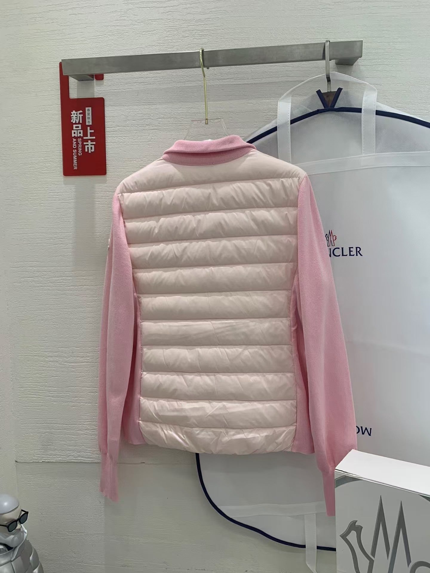 「#3625」MONCLER Autumn and Winter New Women's Knitted Down Sweater