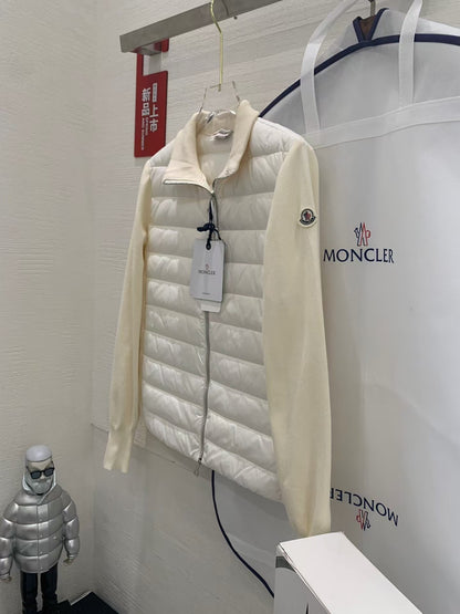 「#3627」MONCLER Autumn and Winter New Women's Knitted Down Sweater