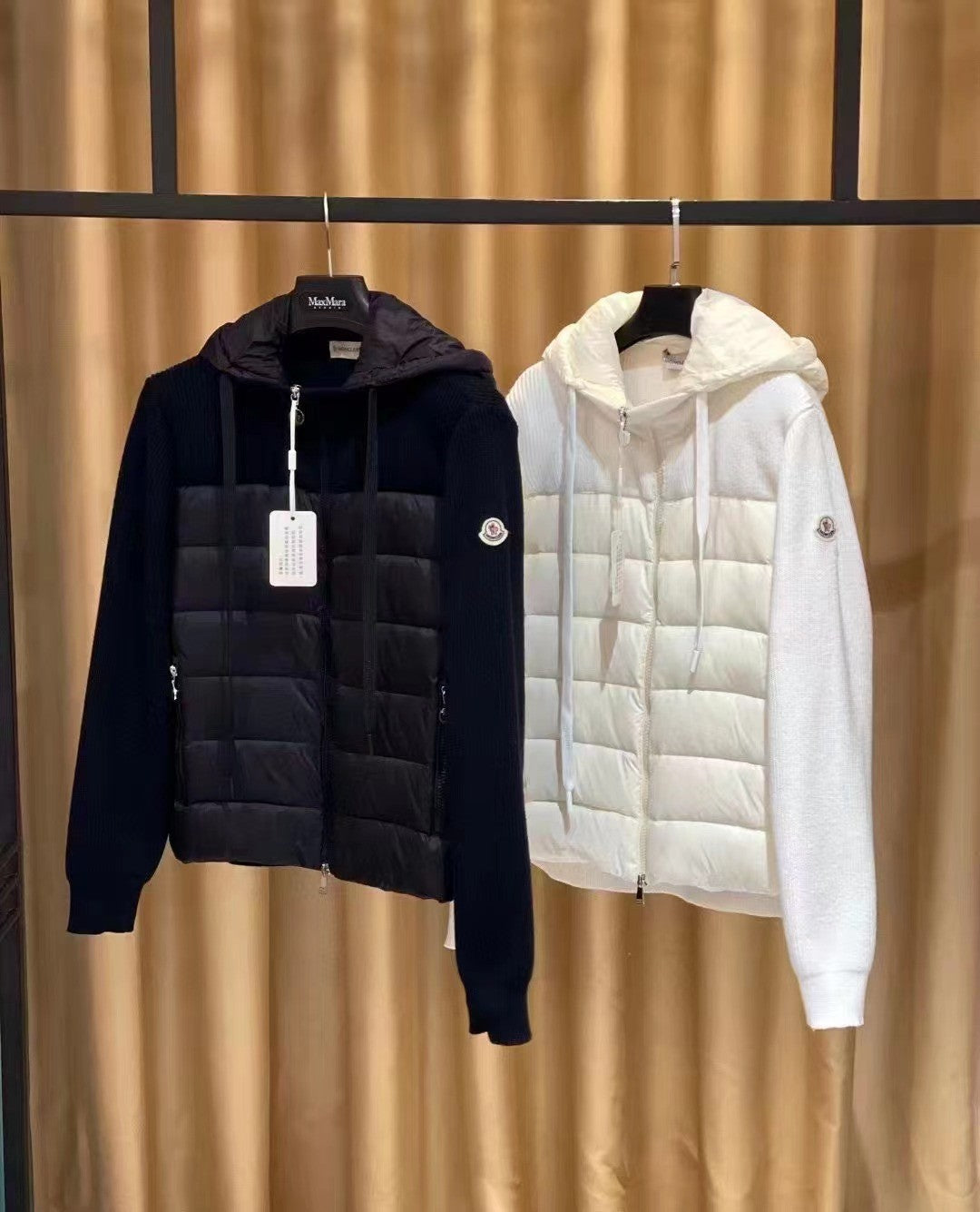 「#3630」Moncler new wool stitching down jacket