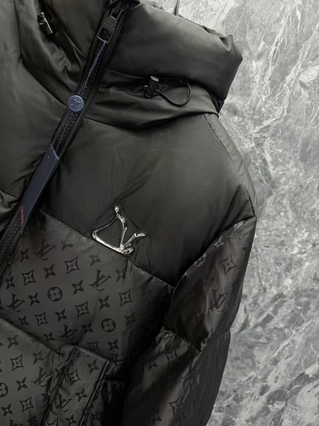 「#3645」lv 24 nouvelle doudoune à capuche