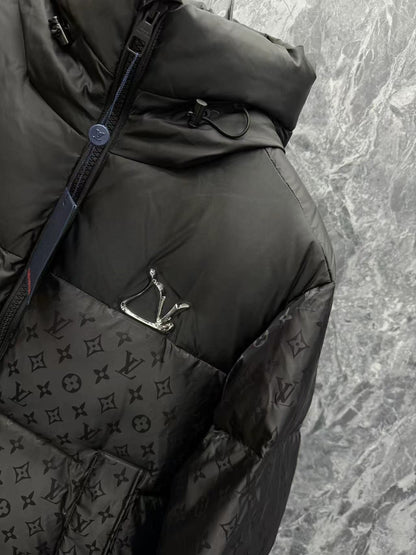 「#3645」lv 24 nouvelle doudoune à capuche