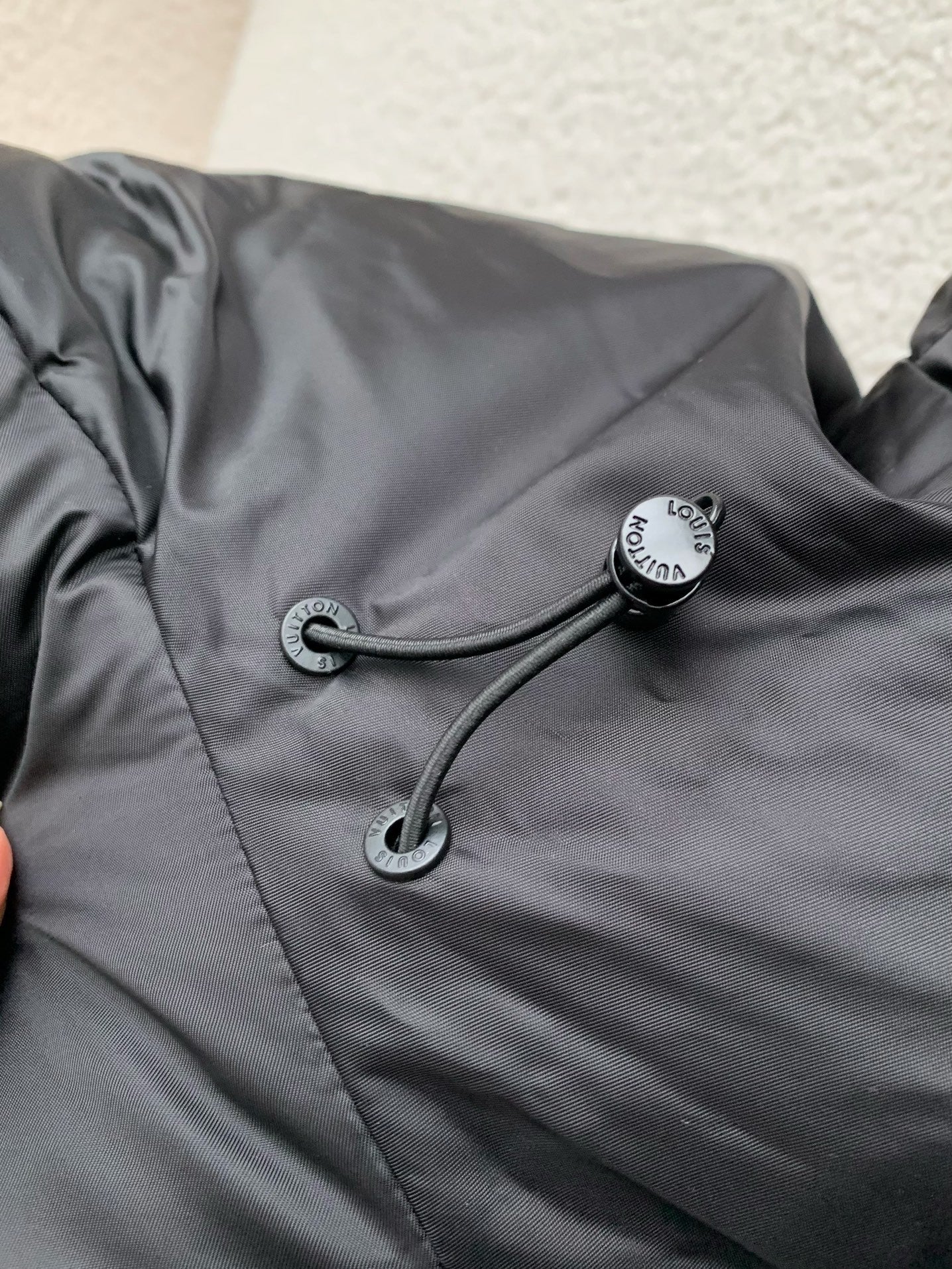 「#3650」Louis Vuitton logo labeled down jacket