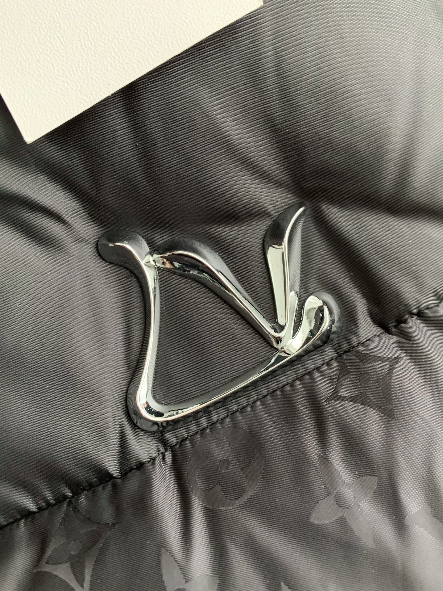 「#3650」Louis Vuitton logo labeled down jacket