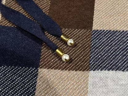 Sweat à capuche à damier 「#3676」24lv