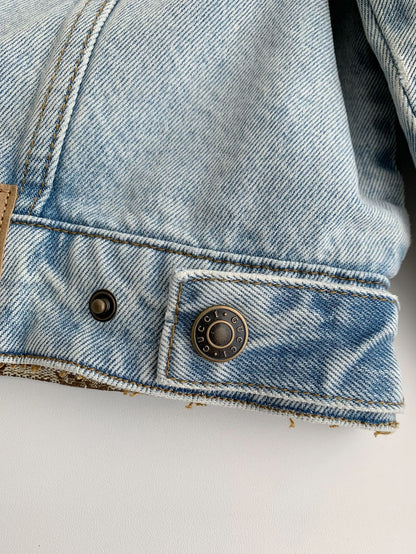 「#3264」Gucci 24 new double-sided Jean Jacket