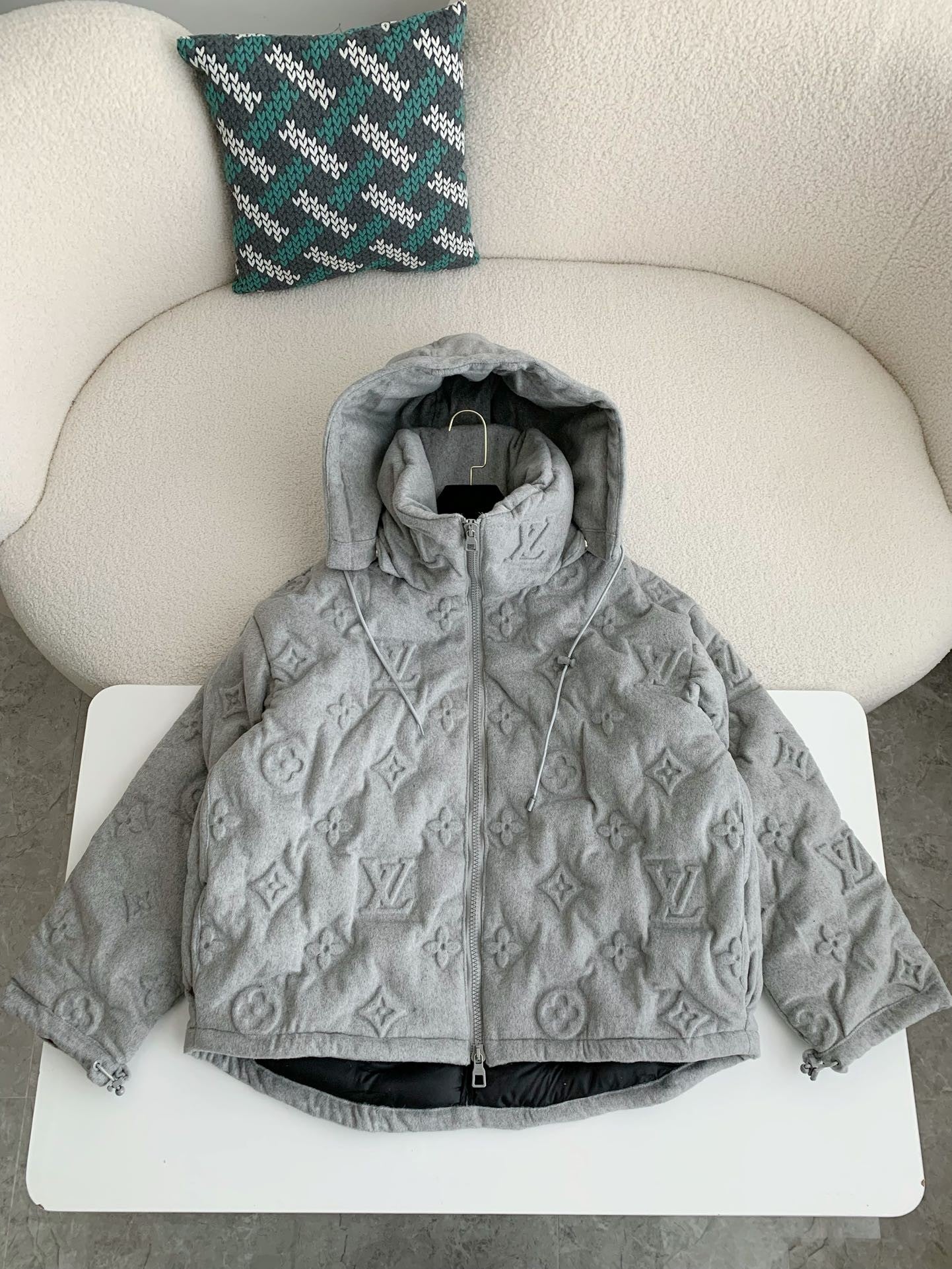 「#3714」Louis Vuitton zip hooded jacket