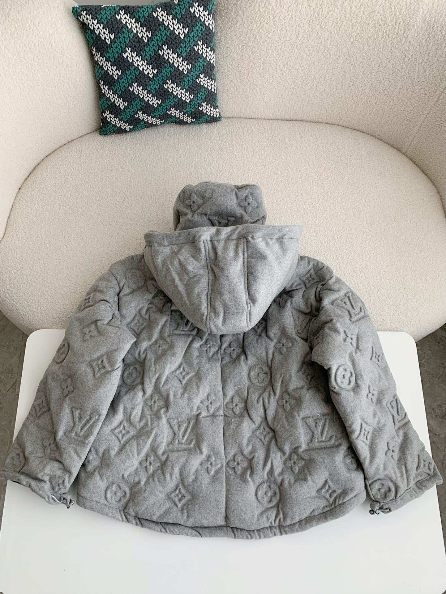 「#3714」Louis Vuitton zip hooded jacket