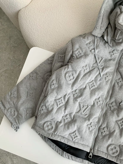 「#3714」Louis Vuitton zip hooded jacket