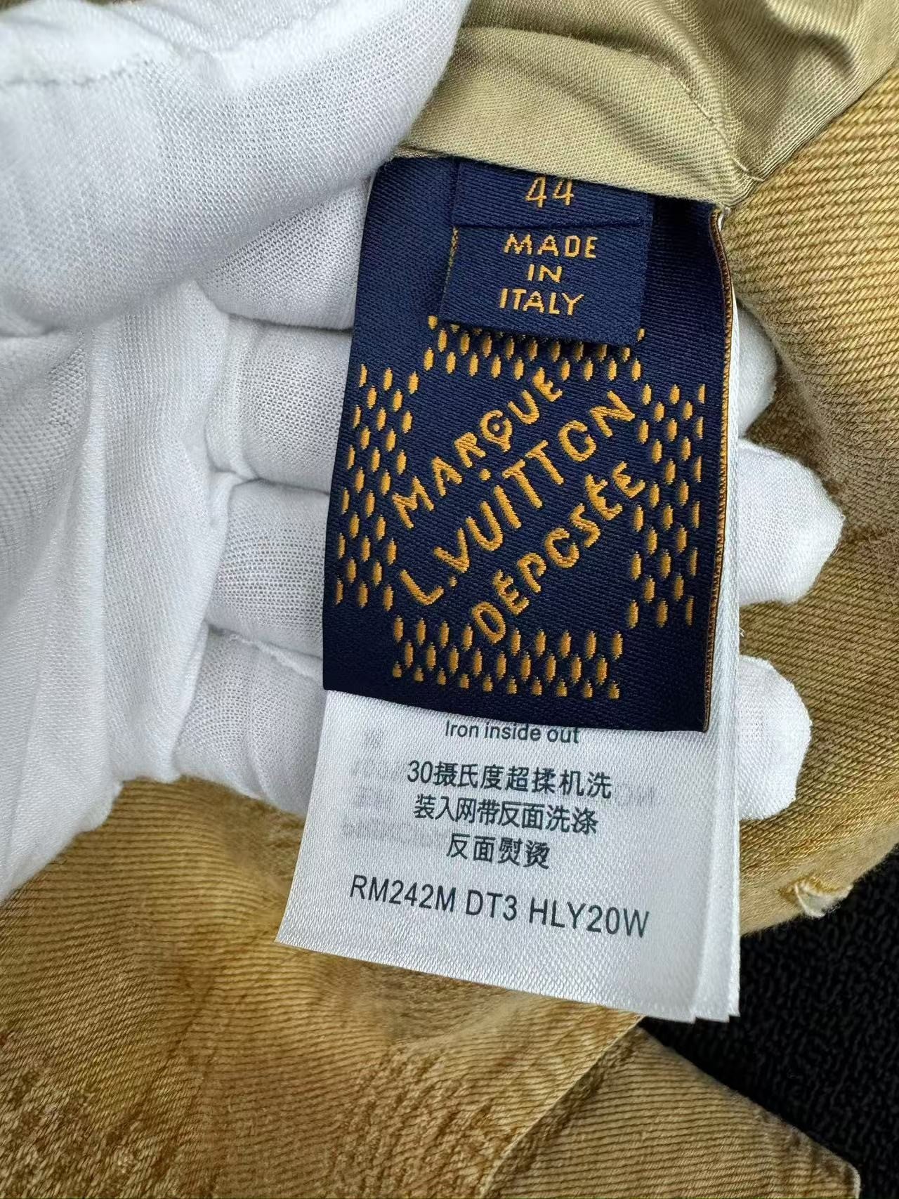 Veste en jean à damier vintage Louis Vuitton « #3801 »