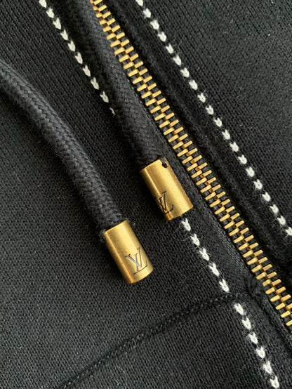 「#3850」Louis Vuitton SS24 Logo Inlaid flower zipper sweatshirt Jackets