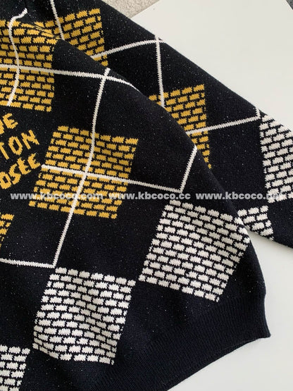 「#3927」Louis Vuitton ss25 Pre-Spring collection, blended wool round-neck sweater