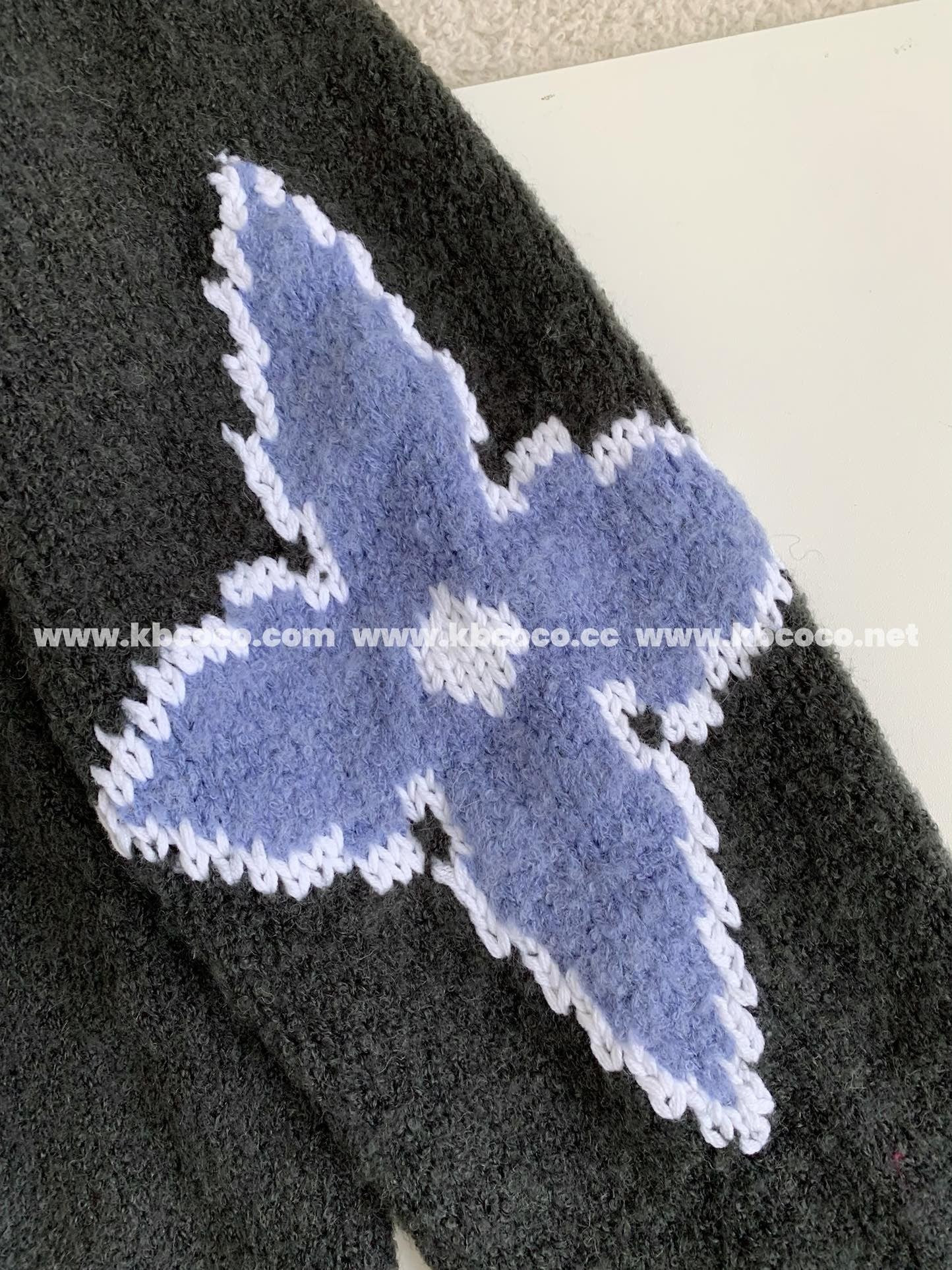 「#3832」Louis Vuitton ski sweater with wool inlay